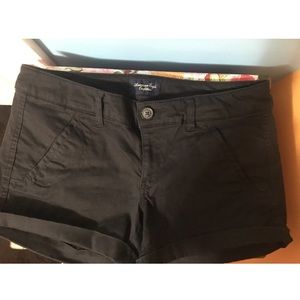 American Eagle Black Shorts